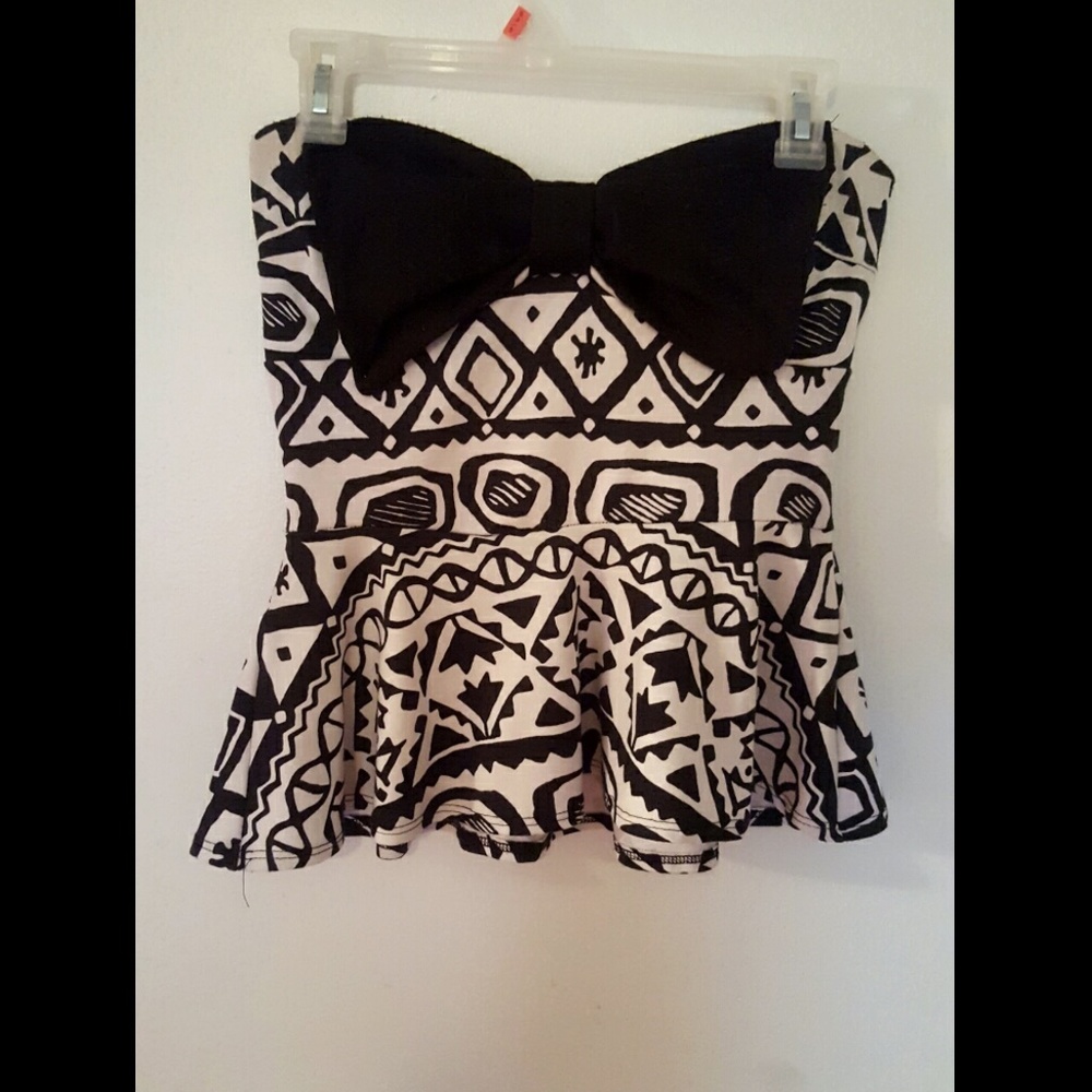 Strapless Top